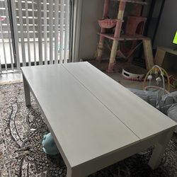Coffee table with storage