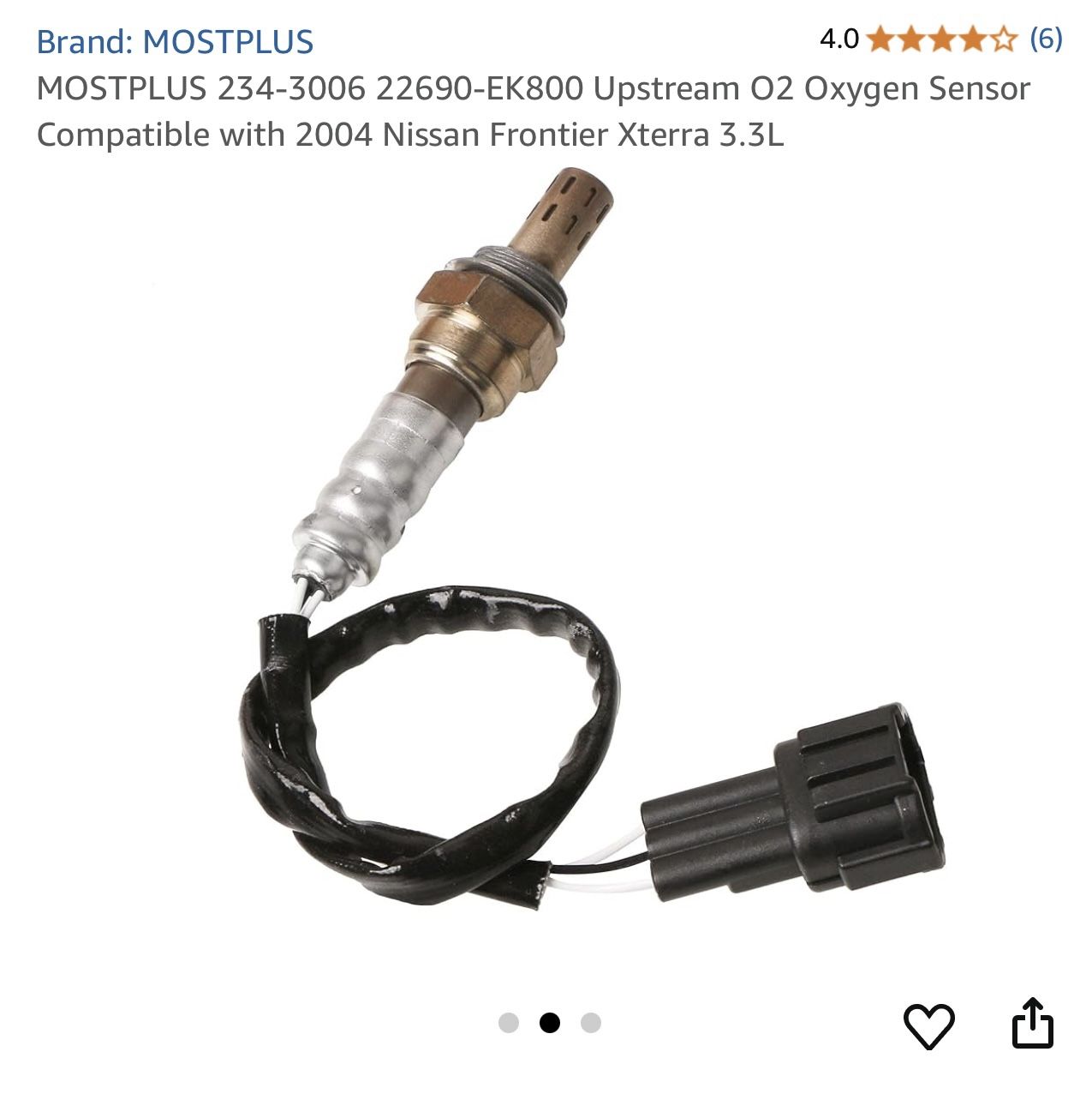 Brand New Oxygen Sensor