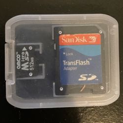 512mb Micro SD