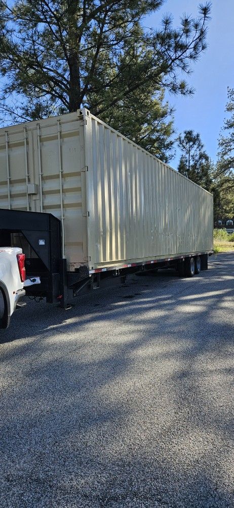 Shipping Container Storage Shed Conex Box Equipment Moving Relocation Sales