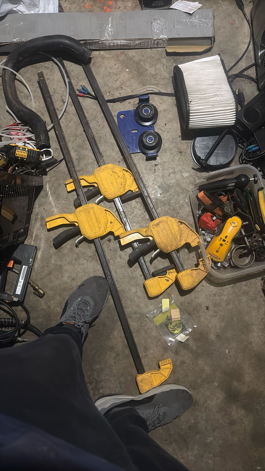 3 Dewalt Board Clamps
