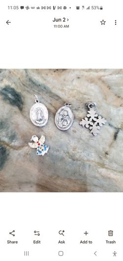 Silver pendants