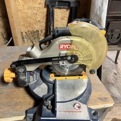 Ryobi Mini Miter Saw, Belt Sander 