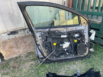 Drivers side door and fender