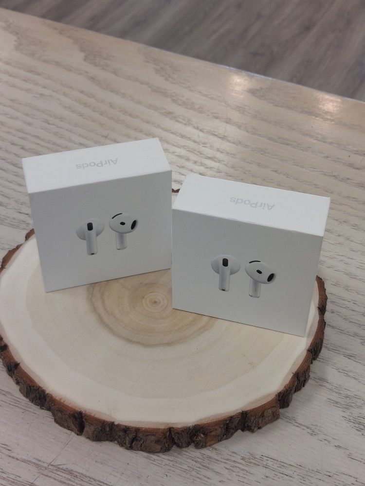 Apple Airpods 4 Headsets - Take It Home Today From $5 - Rest Later