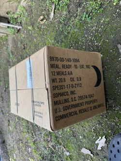 MRE Box - 12 count