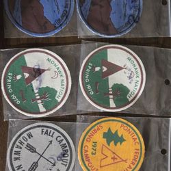 Vintage 1970s Camp Patches