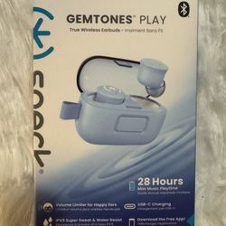 Speck Gemtones True Wireless Earbuds for iPhone and Android  BLUE