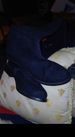 O'er the knee faux suede woman's boots