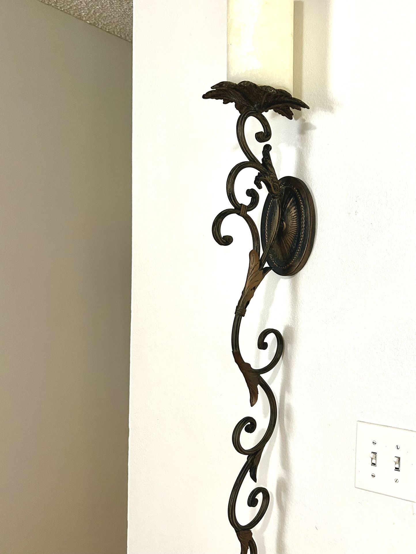 2 Gorgeous custom Candle Holders