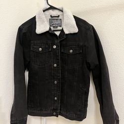 Black Jean  Jacket 