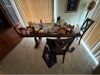 Free Wooden Dining Table