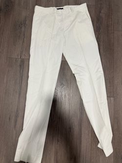 White Slim Dress Pants 32”
