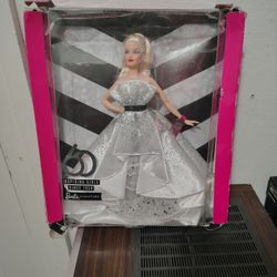 60TH ANNIVERSARY BARBIE SIGNATURE DOLL 