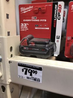 New Milwaukee battery