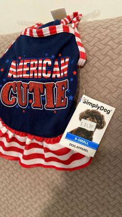 New W Tag Never Used XS DOG outfit 
