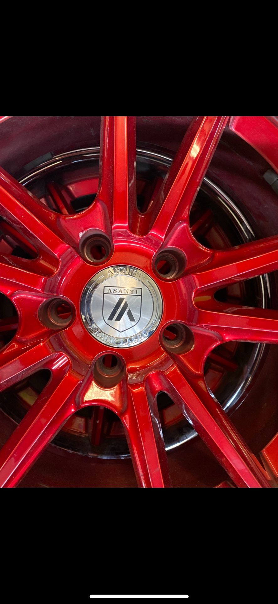 Asanti Black Label 20 Inch Rims And Tire ONLY 3