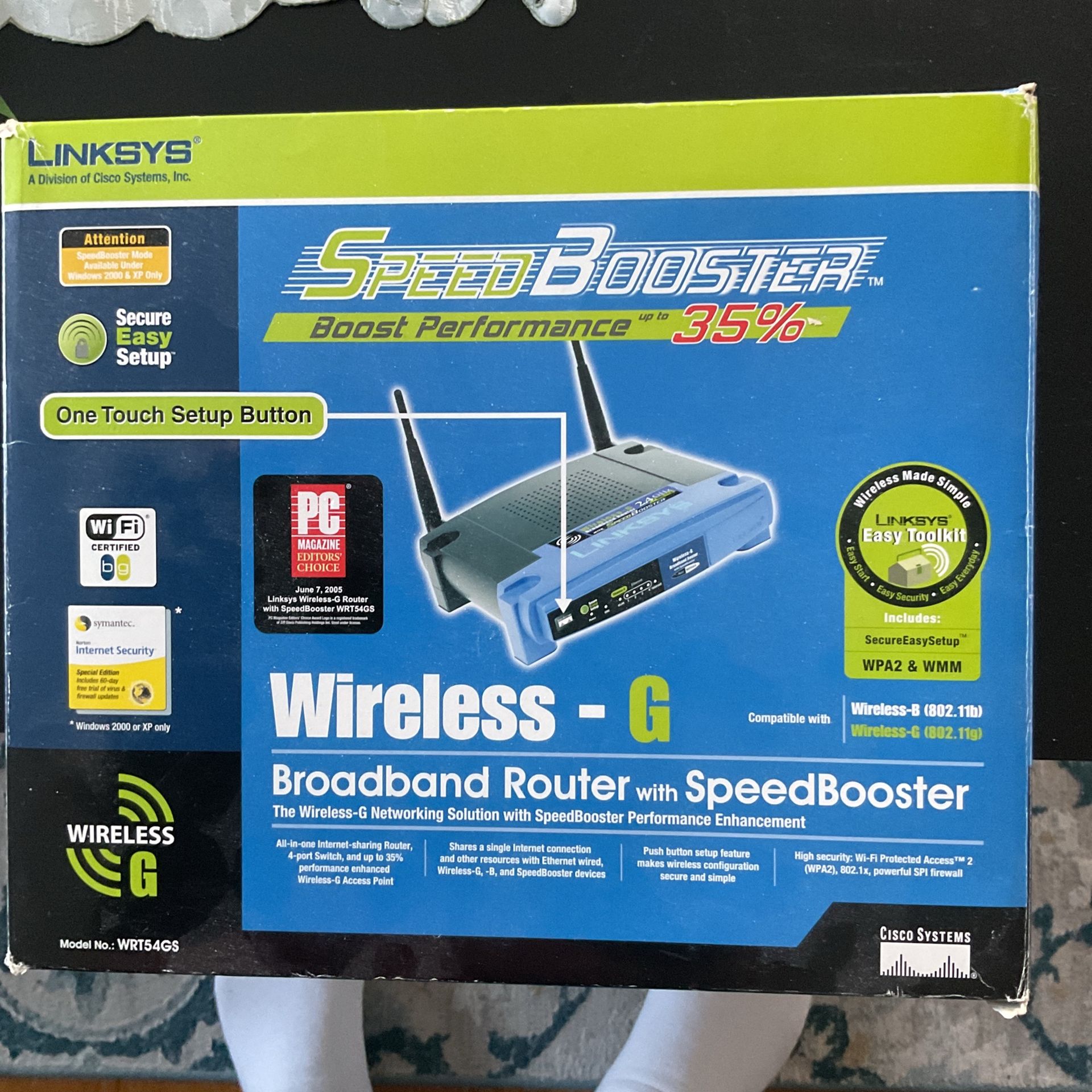 Broadband Router Linksys Wireless - G