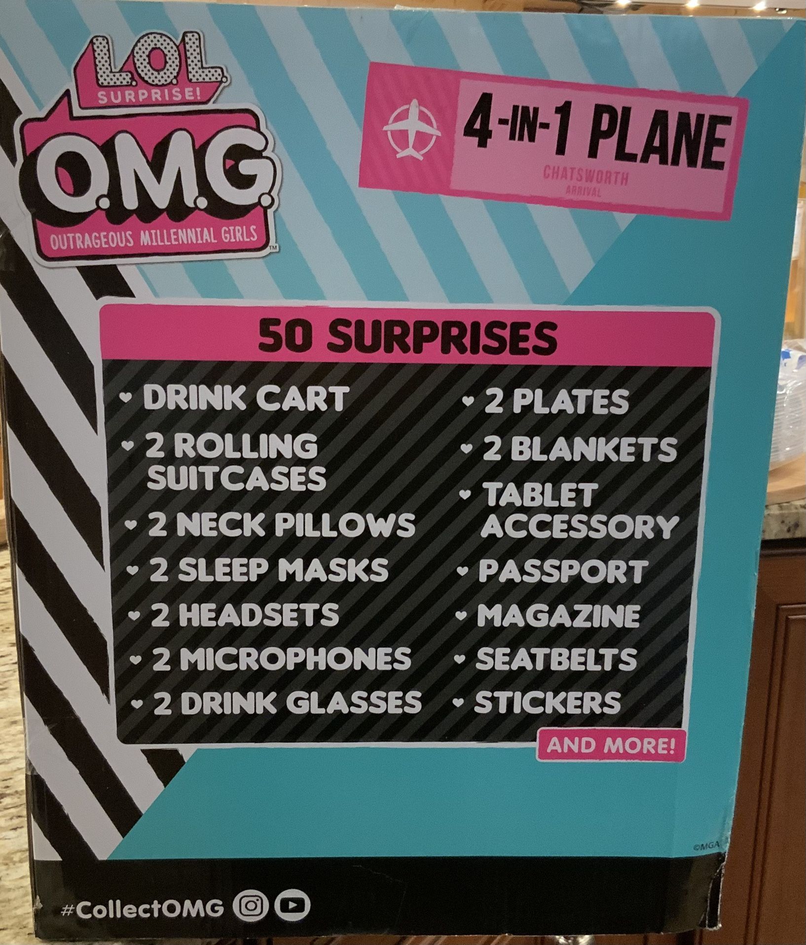 LOL OMG 4 In 1 Plane NEW