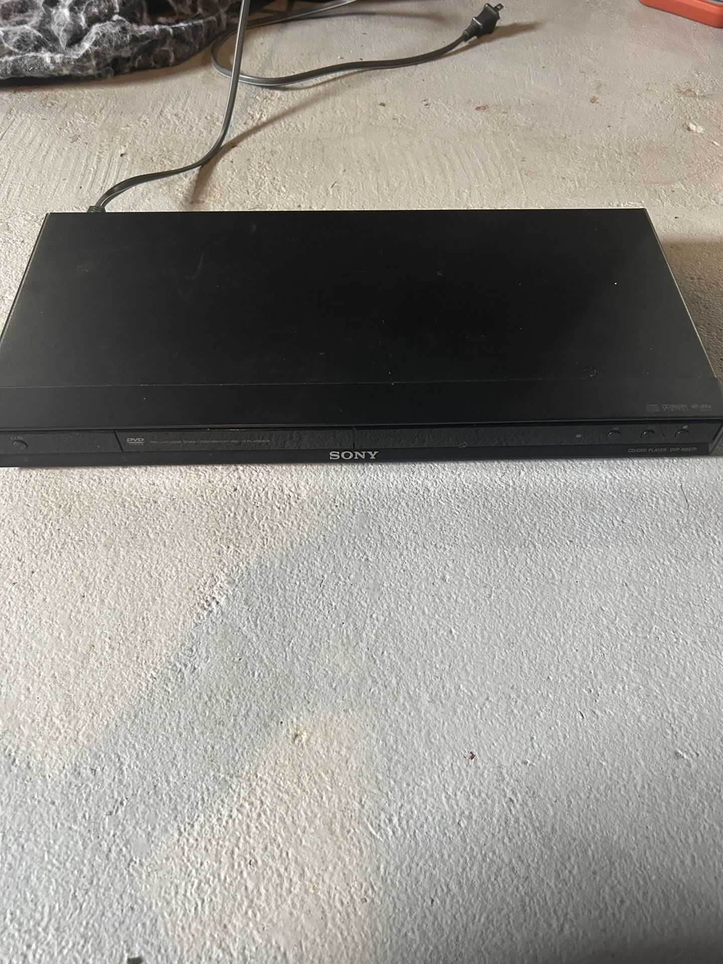 DVD Player – No Cords or Remote