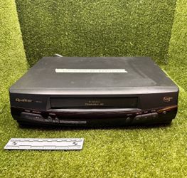 Quasar VHQ-940 OmniVision 4-Head VHS VCR Player Recorder VCR Plus+ No Remote