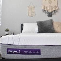King Size Mattress Purple 3 Hybrid Direct From Factory - Premium Comfort - Same Day Delivery 🚚 
