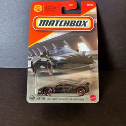 Matchbox Cars 2023 Chevy Corvette Z06 Convertible 