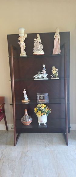 Modern wood shelf