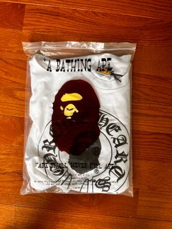 Chrome heart x bape tee