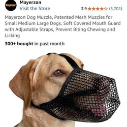 NEW ***MESH dog XS. Muzzle ** Mayerzon