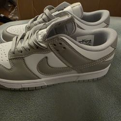 GRAY NIKE DUNKS SIZE 8.5