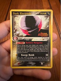 EX Team Rocket Returns Dark Electrode