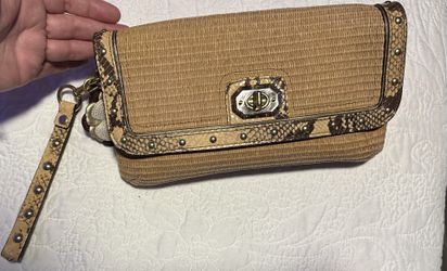 Authentic Coach Clutch