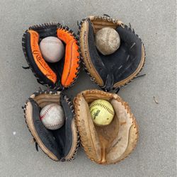 Baseball Catchers Gloves $60 Each