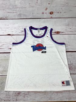 Champion Space Jam Tune Squad Bunny Lola White Basketball Team  Jersey Size XXL