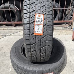 (2) used 265 70 18 Laufenn Tires