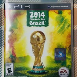 2014 FIFA World Cup Brazil (Sony PlayStation 3) PS3 Complete W/ Manual Tested!