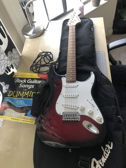 fender electric guitar