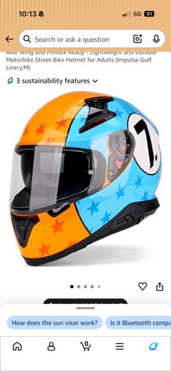 Motorcycle helmet