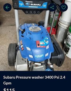 Subaru PowerStroke Gas Pressure Washer 3100 PSI