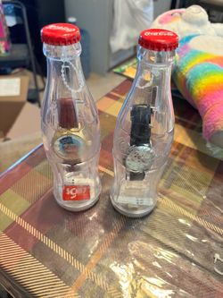 Coca-Cola Collectible Watches in Bottle Cases