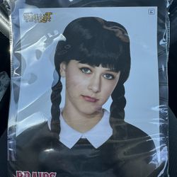 WEDNESDAY WIG FOR GIRL 