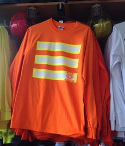 High Visibility Safety Long Sleeve Shirt