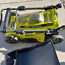 Ryobi 40V Brushless Lawn Mower
