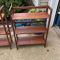 Shelves, Book Shelves, Stackable 