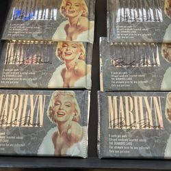 Marilyn Monroe Cards 10 Packs