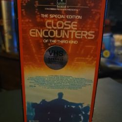 Close Encounters Vhs Movie