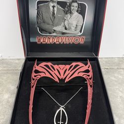 Elizabeth Olsen signed Scarlet Witch Tiara