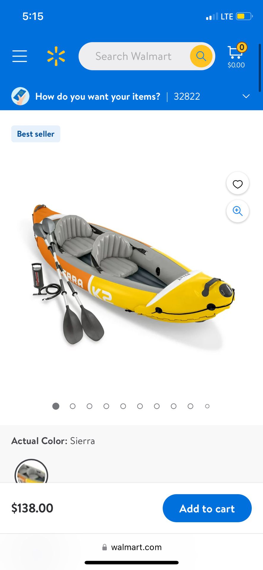 Dual Blowup Kayak 
