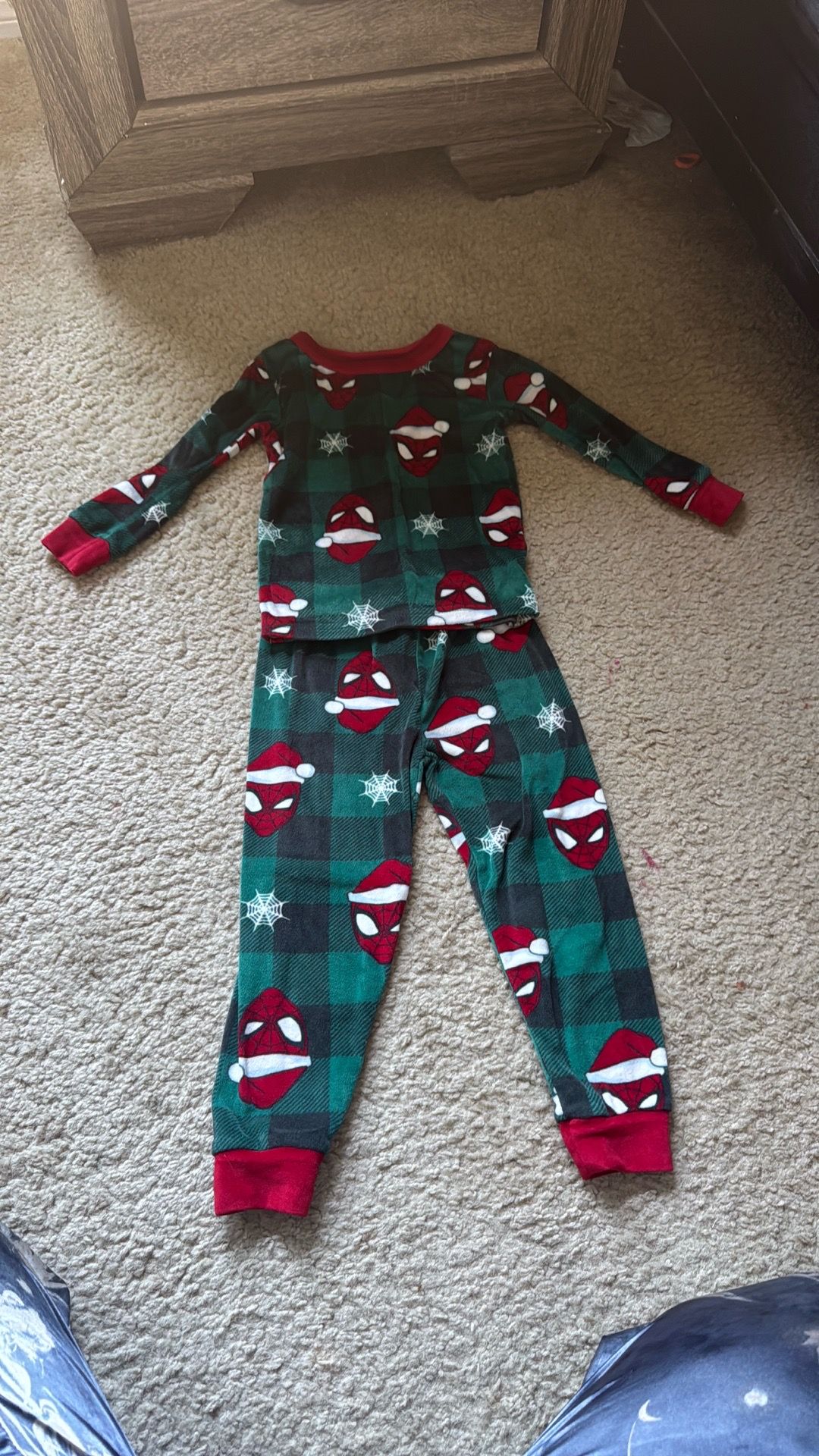 Boys 4t spiderman pajama